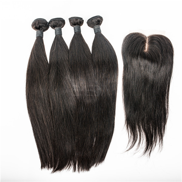 Malaysian hair straight hair weave  LJ65